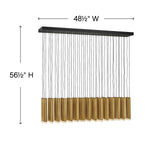 Harmony 45 Light 48" Wide LED Multi Light Pendant