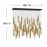 Harmony 45 Light 48" Wide LED Multi Light Pendant