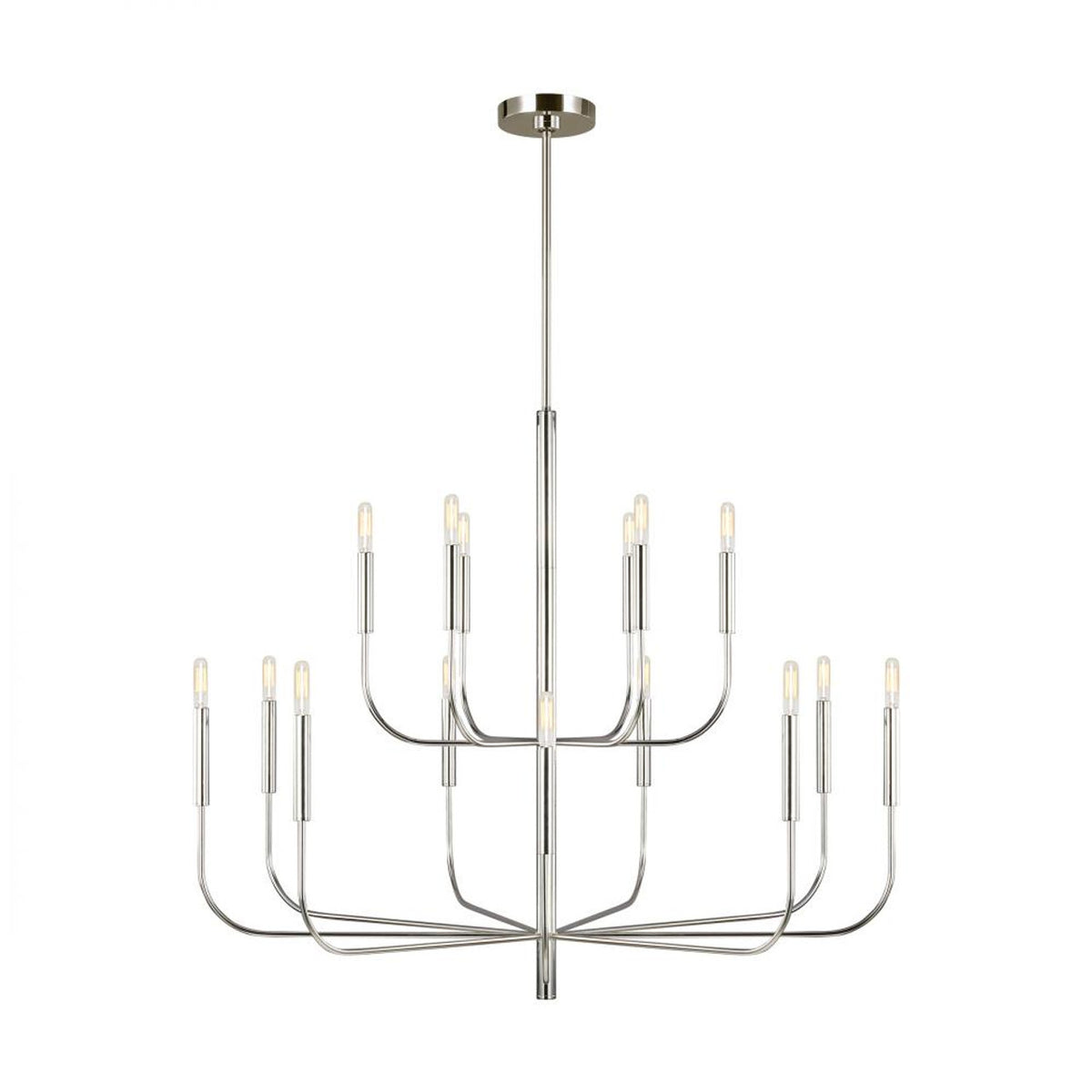 Brianna 15 Light Large Two-Tier Chandelier