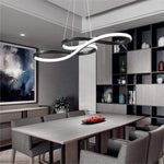 Ribbon LED Pendant Light Nordic Geometrical Linear Kitchen Lighting Dining Lighting Ceiling Lights