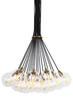 Gambit Chandelier, 19-Light, LED, Brass, 22.3"W (700GMBMP19CR-LED927 70DN4W6)