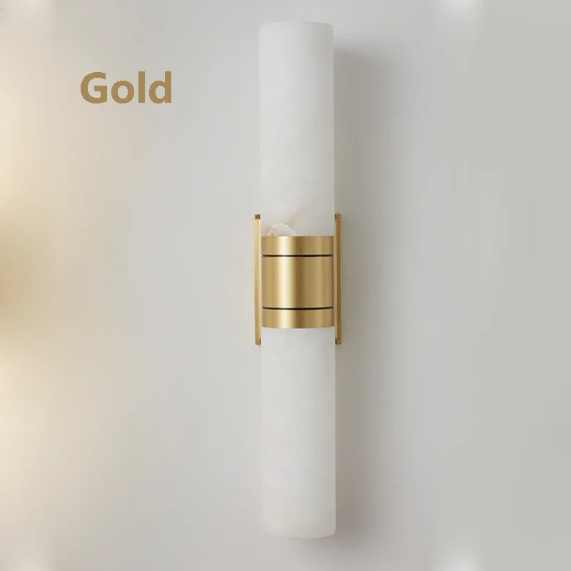 Natural Marble Indoor Wall Sconce Light