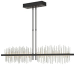 Gossamer 51.9" Wide Large Black And Vintage Platinum LED Pendant