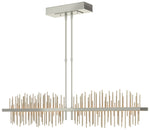 Gossamer 51.9" Wide Large Sterling And Soft Golds LED Pendant