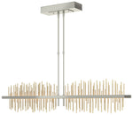 Gossamer Large LED Pendant - Sterling - Modern Brass