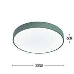 Ultra-thin Round LED Modern Ceiling Lights Flush Mount Lighting