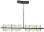 Hildene 51.9" Wide Large Black And Sterling LED Pendant