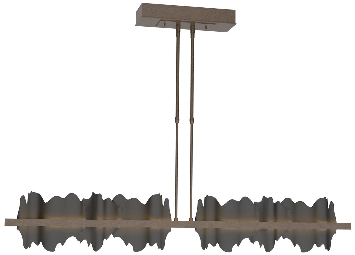 Hildene 51.9" Wide Large Bronze And Black LED Pendant