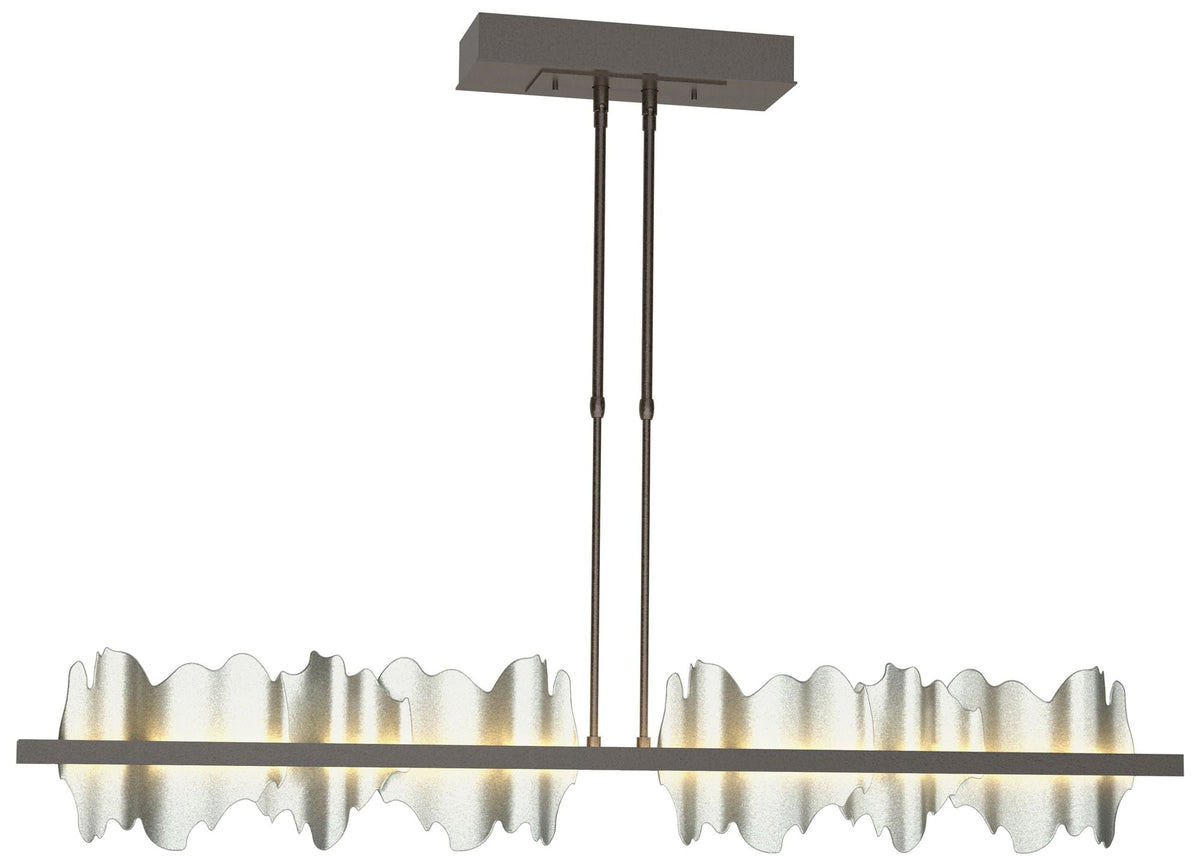 Hildene 51.9"WAccented Large Oil Rubbed Bronze Standard LED Pendant