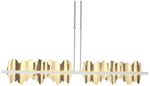 Hildene 51.9"W Modern Brass Accented LargeLong LED Pendant