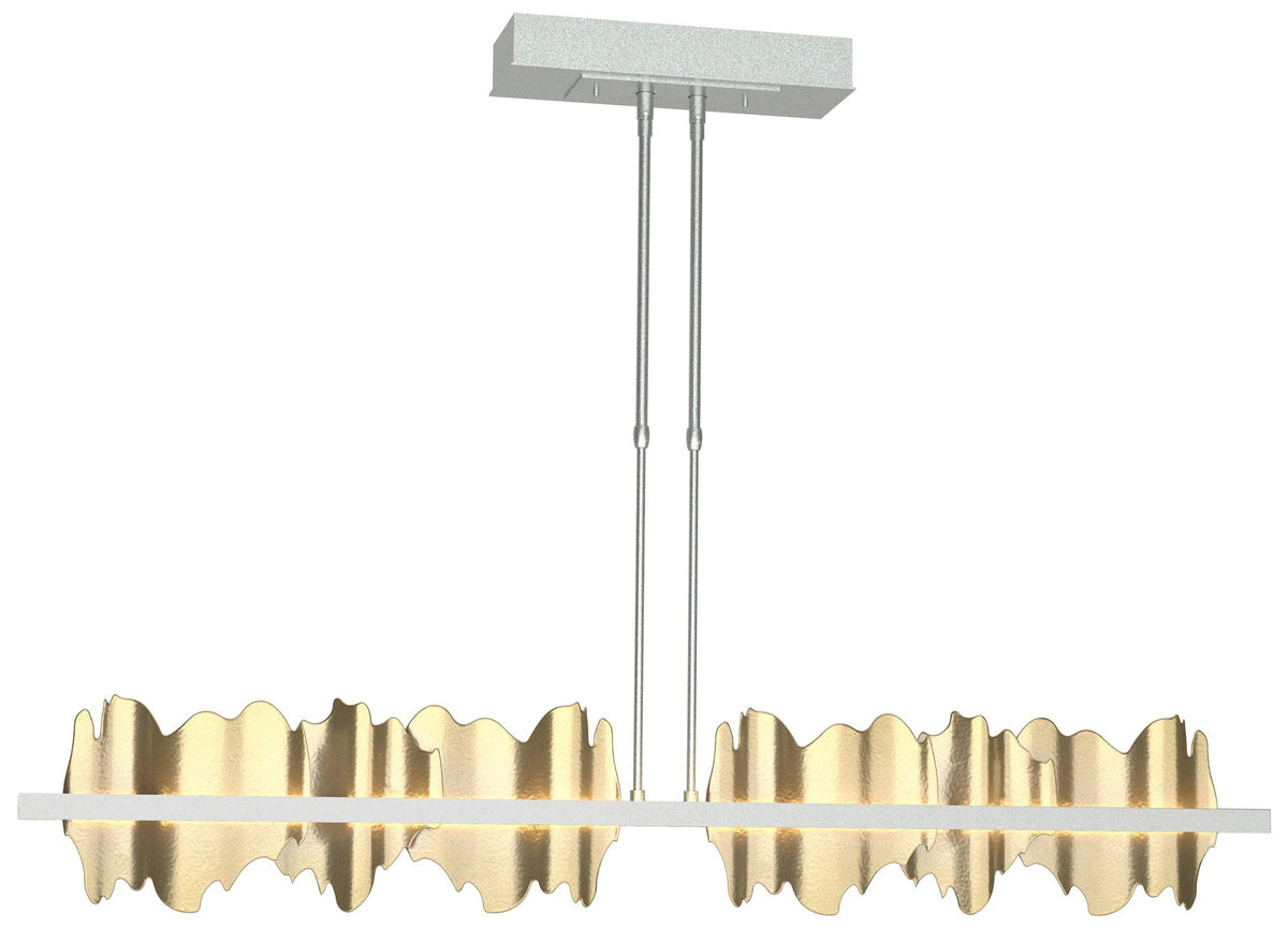 Hildene 51.9"W Modern Brass Accented LargeStandard LED Pendant