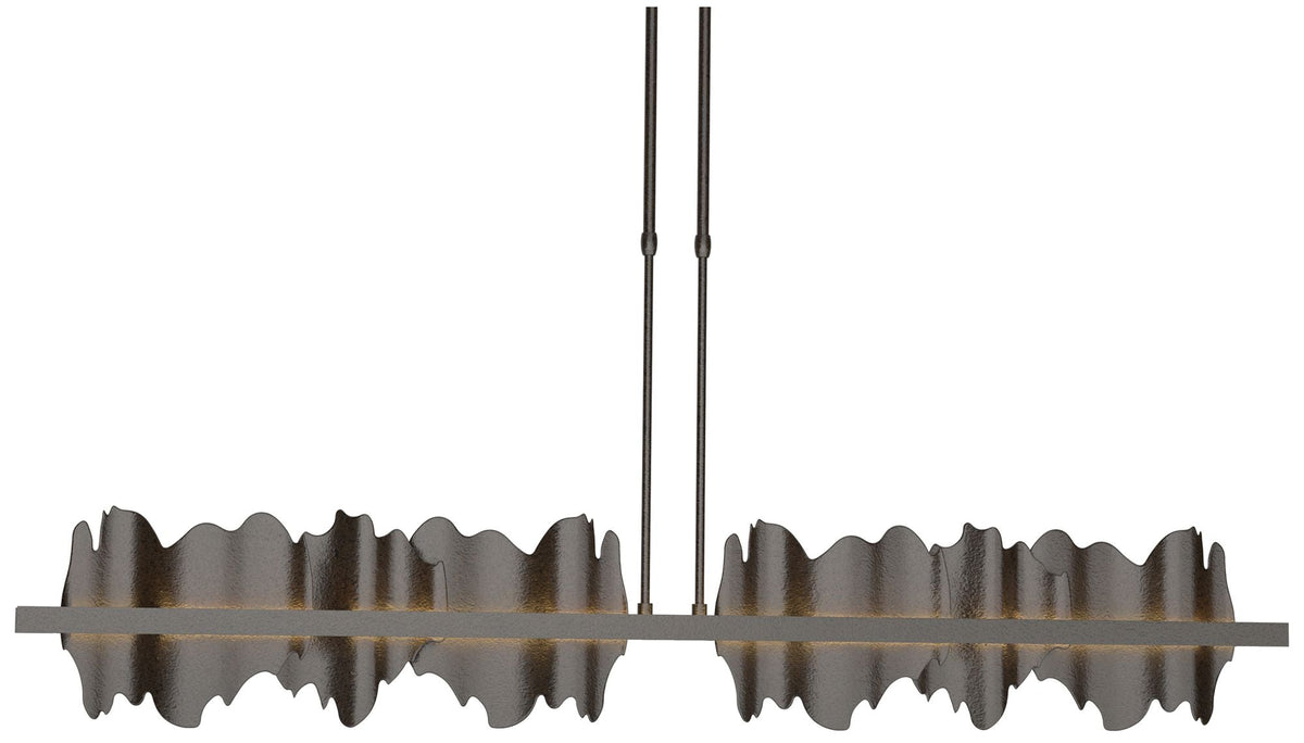 Hildene 51.9"W Oil Rubbed Bronze Long LED Pendant
