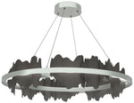 Hildene Circular LED Pendant - Platinum - Iron