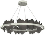 Hildene Circular LED Pendant - Sterling - Iron