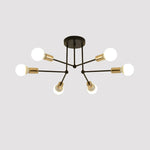 6 Lights LED Modern Ceiling Lights Flush Mount Lighting Hanging Ceiling Lights