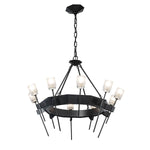 Echo 10 Light 33" Wide Chandelier