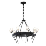 Echo 10 Light 33" Wide Chandelier