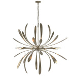Dahlia 10 Light 49" Wide Abstract Sputnik Chandelier