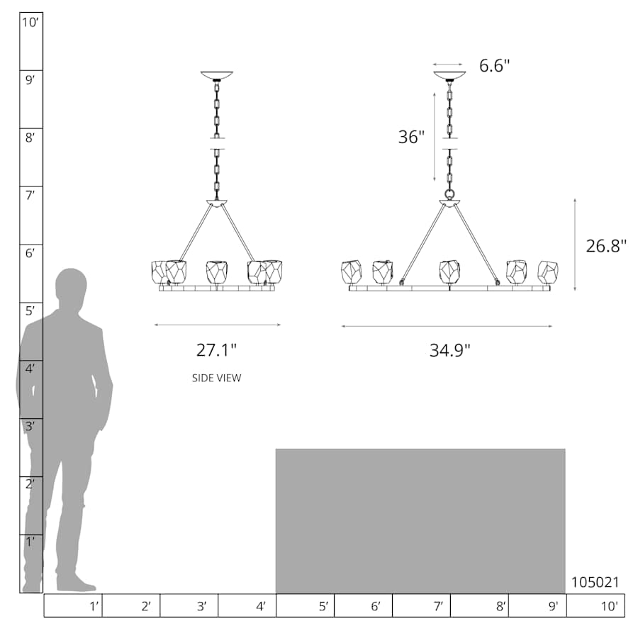Gatsby 8 Light 45" Wide Crystal Ring Chandelier