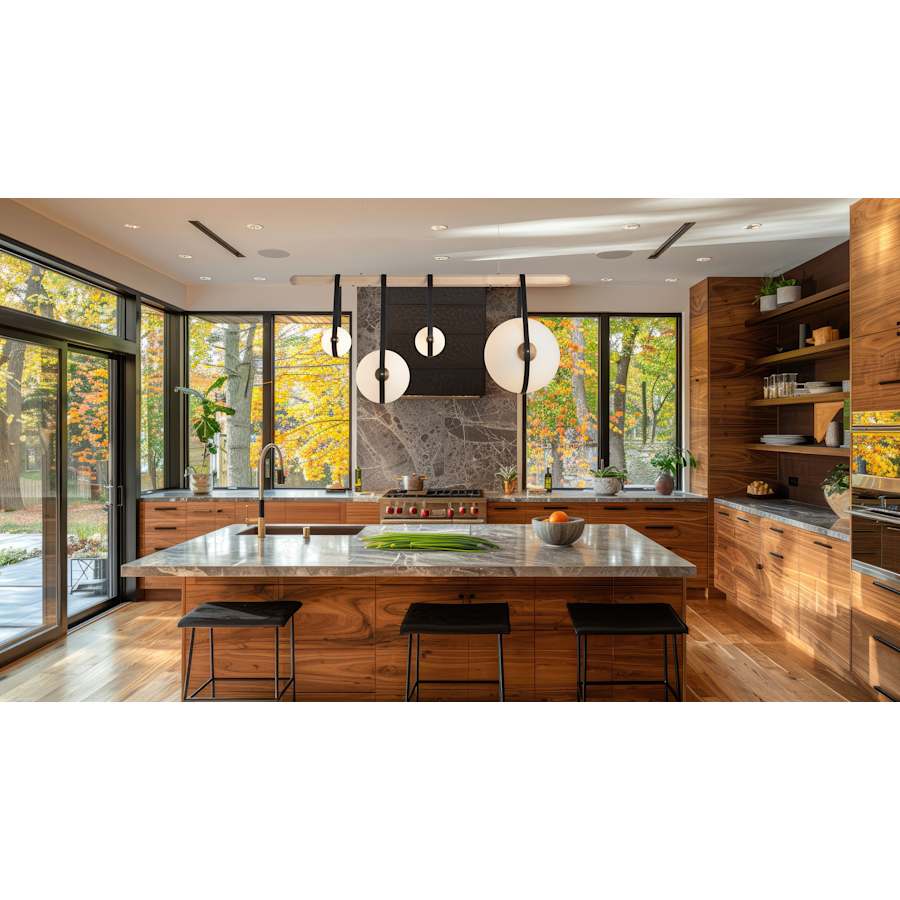 Derby 52" Wide LED Linear Chandelier