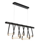 York 52" Wide LED Linear Chandelier