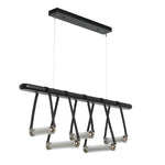 York 52" Wide LED Linear Chandelier