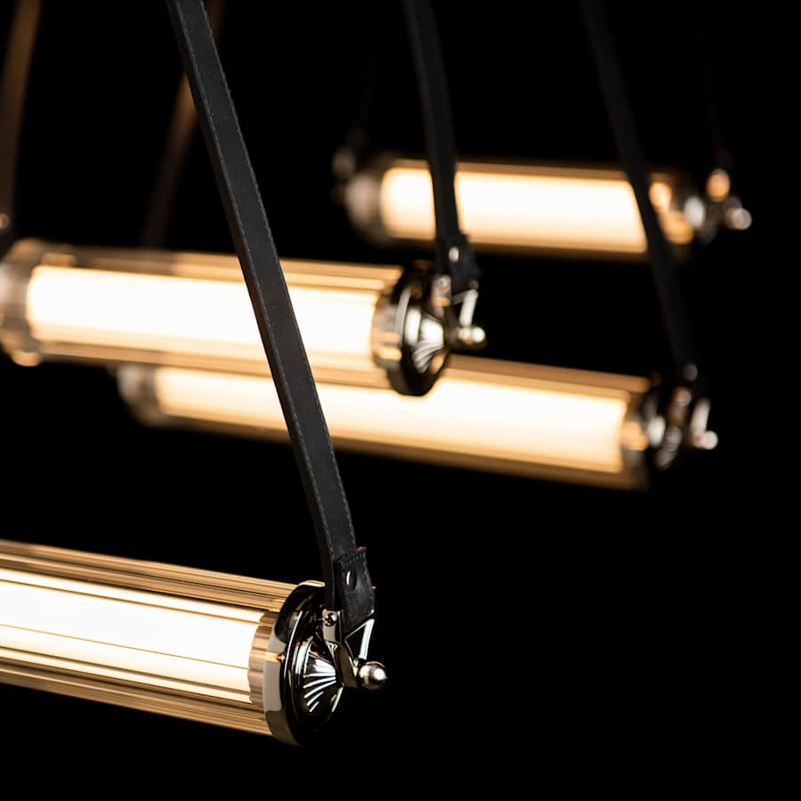 York 52" Wide LED Linear Chandelier