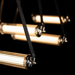 York 52" Wide LED Linear Chandelier