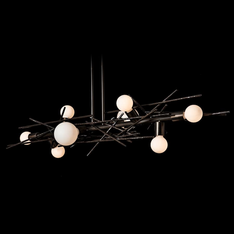 Brindille 8 Light 54" Wide LED Abstract Linear Pendant