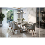 Brindille 8 Light 54" Wide LED Abstract Linear Pendant