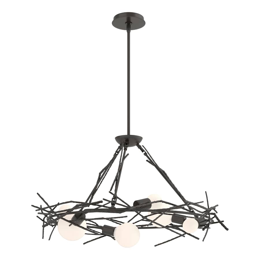 Brindille 6 Light 37" Wide LED Abstract Pendant