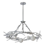 Brindille 6 Light 37" Wide LED Abstract Pendant