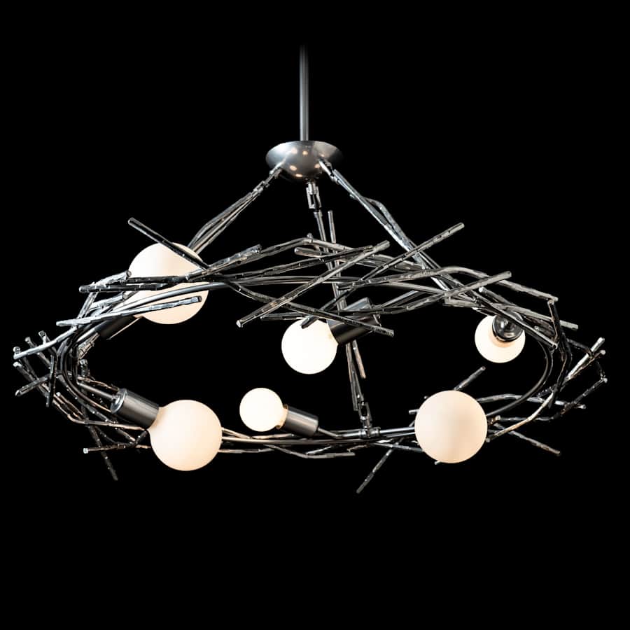 Brindille 6 Light 37" Wide LED Abstract Pendant