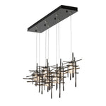 Tura 7 Light 54" Wide Abstract Linear Pendant