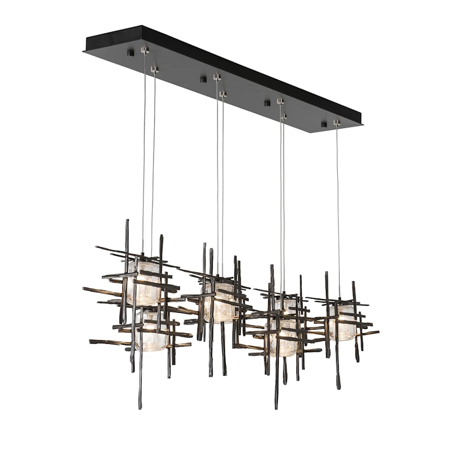 Tura 7 Light 54" Wide Abstract Linear Pendant