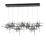 Tura 7 Light 54" Wide Abstract Linear Pendant