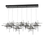 Tura 7 Light 54" Wide Abstract Linear Pendant