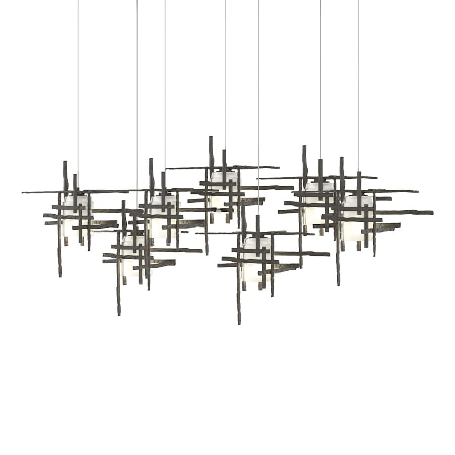 Tura 7 Light 54" Wide Linear Pendant