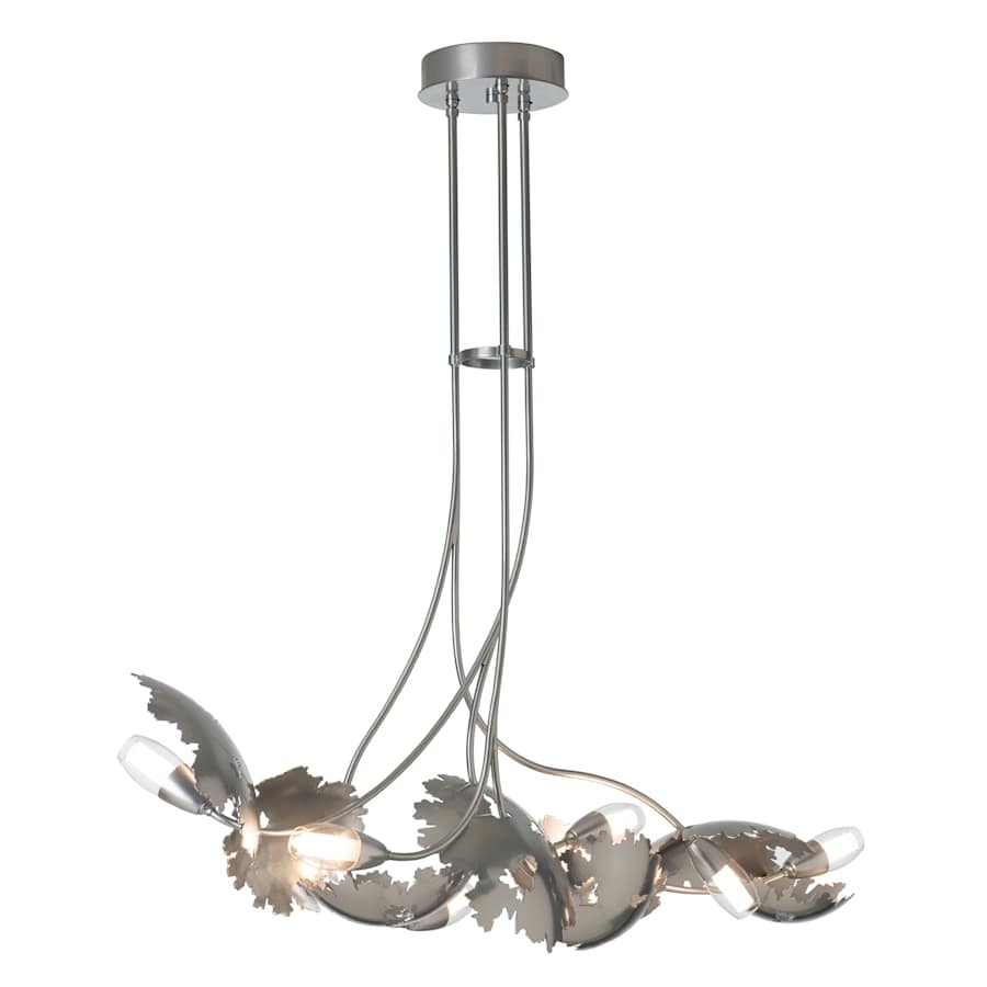 Pangea 6 Light 48" Wide Abstract Linear Pendant