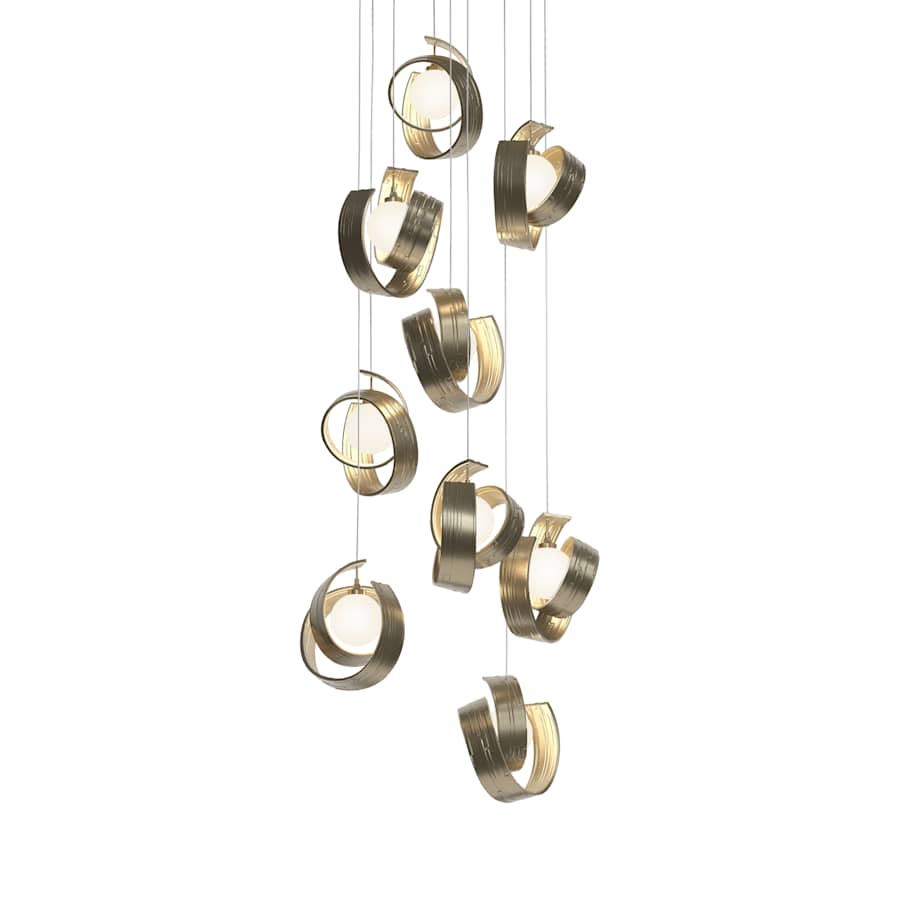 Riza 9 Light 22" Wide Multi Light Pendant