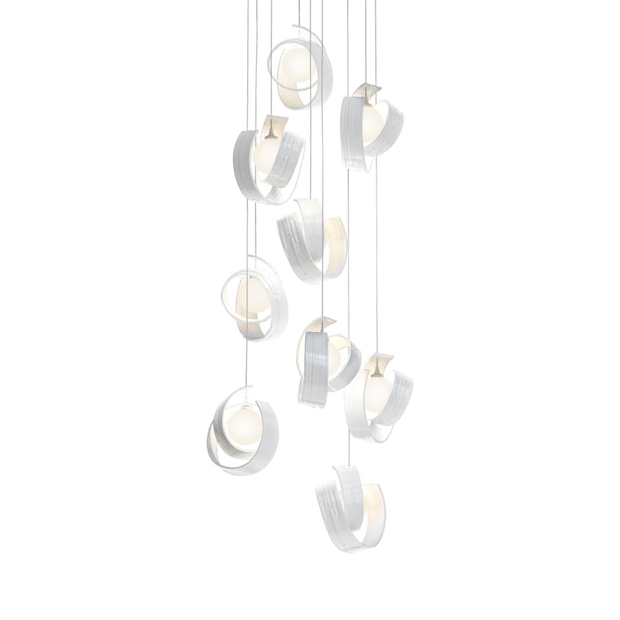 Riza 9 Light 22" Wide Multi Light Pendant