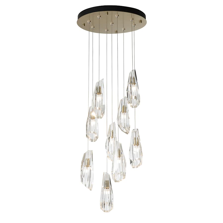 Luma 9 Light 21" Wide Crystal Multi Light Pendant