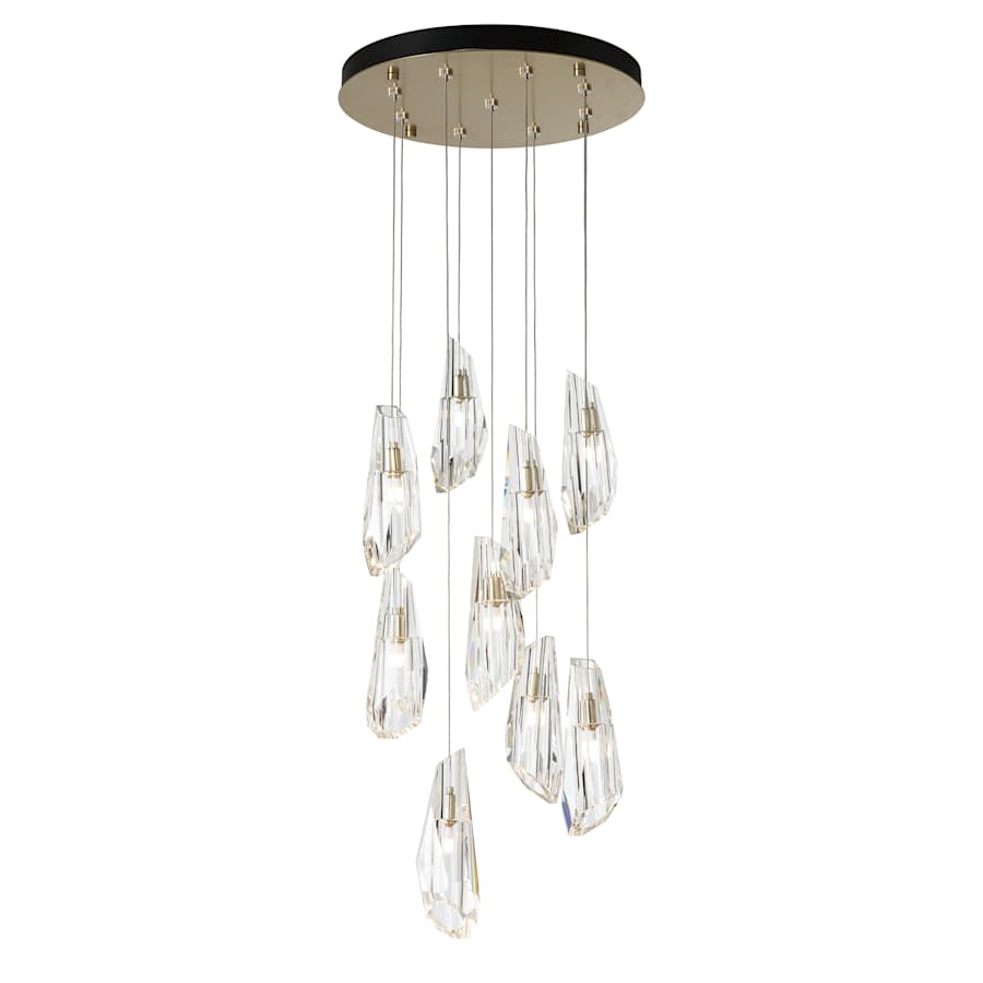 Luma 9 Light 21" Wide Crystal Multi Light Pendant