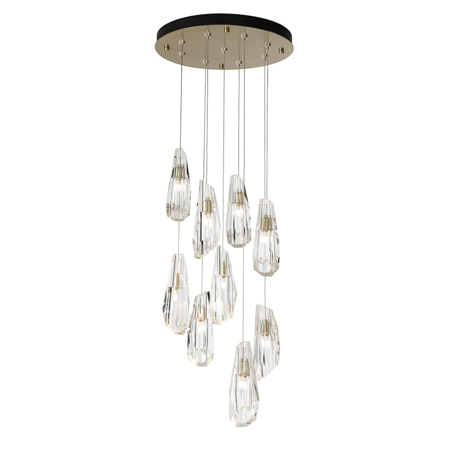 Luma 9 Light 21" Wide Crystal Multi Light Pendant