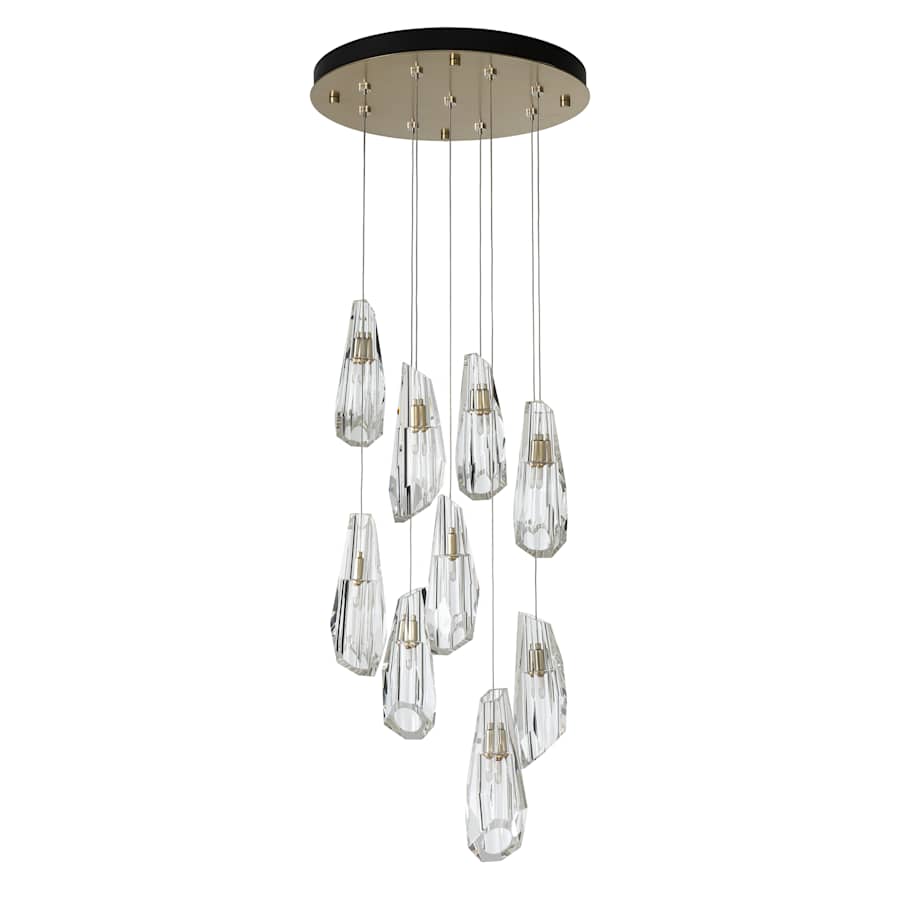 Luma 9 Light 21" Wide Crystal Multi Light Pendant