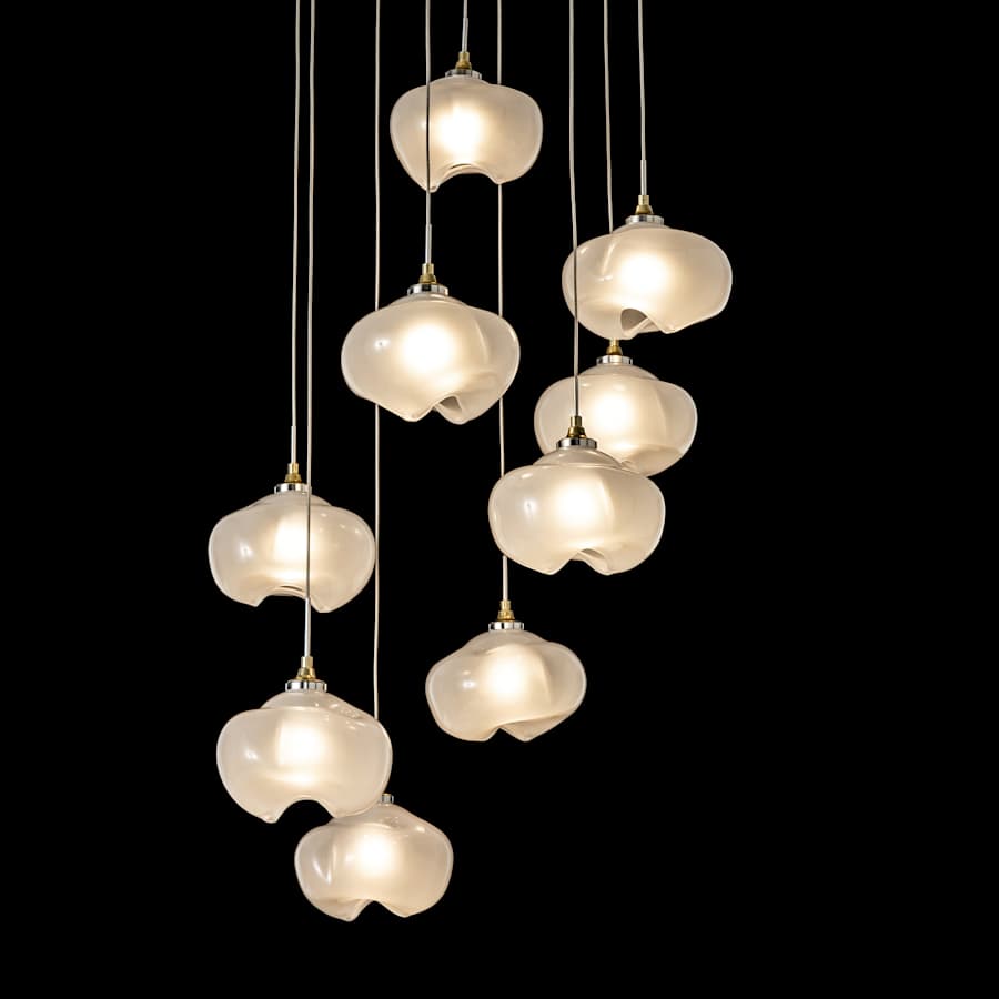 Ume 9 Light 21" Wide Multi Light Pendant
