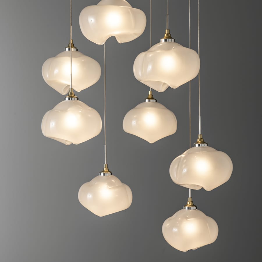 Ume 9 Light 21" Wide Multi Light Pendant