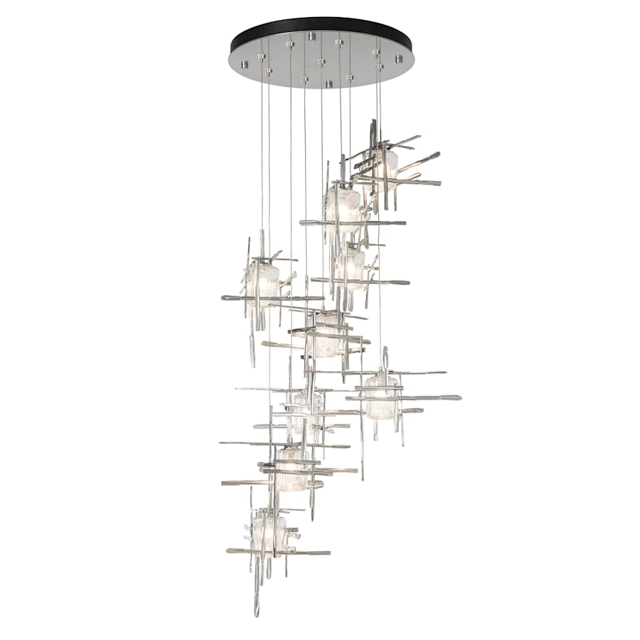 Tura 9 Light 30" Wide Abstract Multi Light Pendant