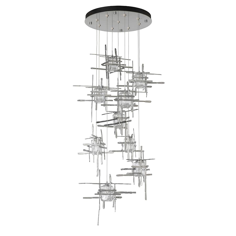 Tura 9 Light 30" Wide Abstract Multi Light Pendant