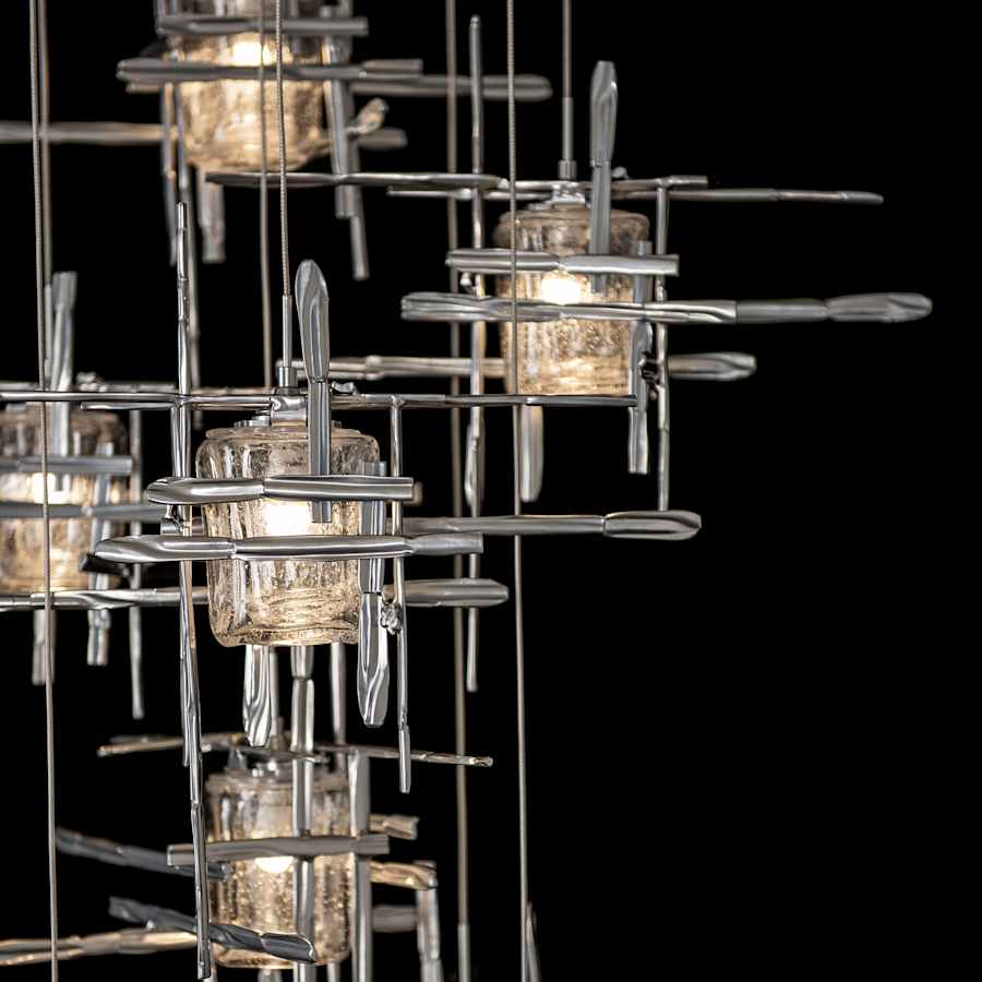 Tura 9 Light 30" Wide Abstract Multi Light Pendant